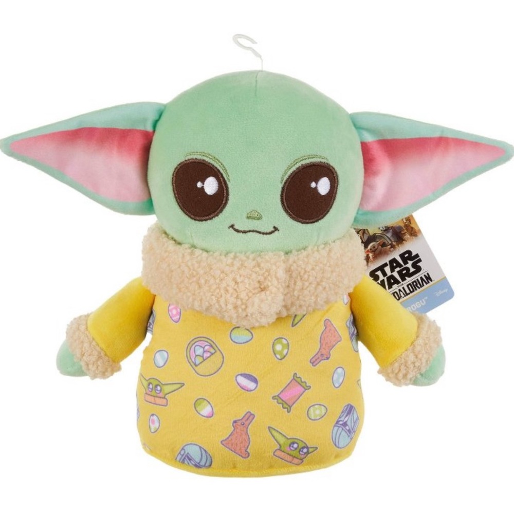 Star Wars The mandalorian Grogu Plush 8” Easter sweater